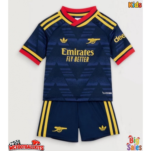 Arsenal Bukayo Saka #7 Replica Away Stadium Kit for Kids 2026-27 Short Sleeve (+ pants)